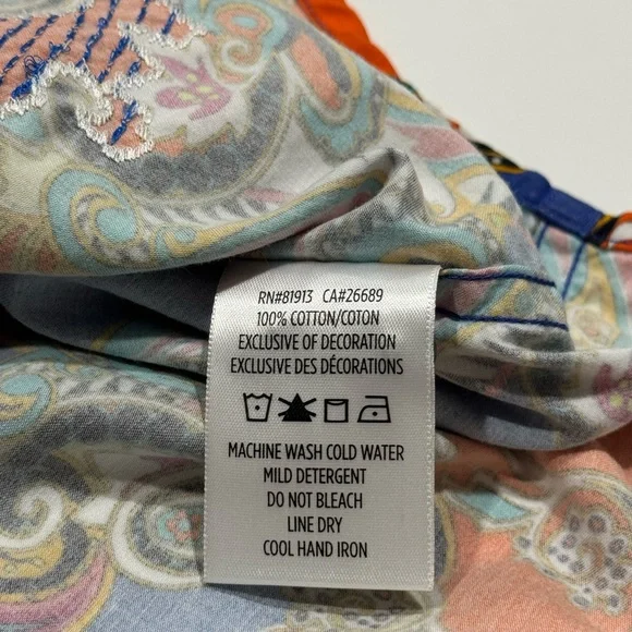 Robert Graham Mens 'Acosta' Classic Fit Paisley Button Up Sport Shirt Size L - Picture 10 of 10